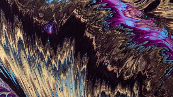 Paint Stains Dark wallpaper