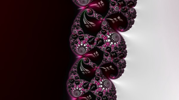 Pattern Twisting Reflection wallpaper