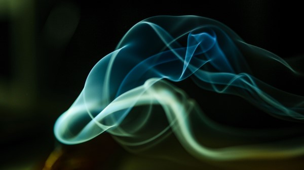 Smoke Wavy Abstraction wallpaper