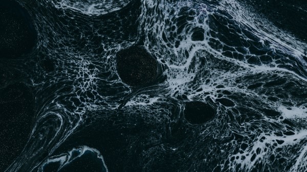 Stains Paint Dark Wallpaper