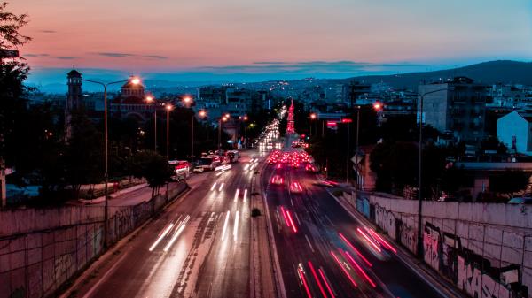 Avenue City Movement Wallpaper