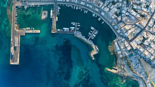 Boats Port Pier wallpaper