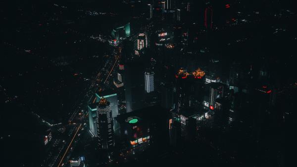 City Building Skyscrapers wallpaper