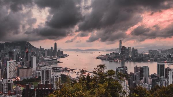 City Buildings Architecture Po wallpaper