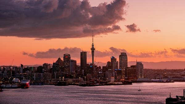City Buildings Coast wallpaper
