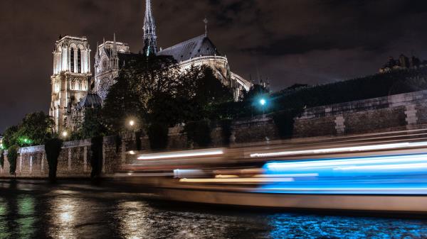 City Long Exposure Architecture Wallpaper