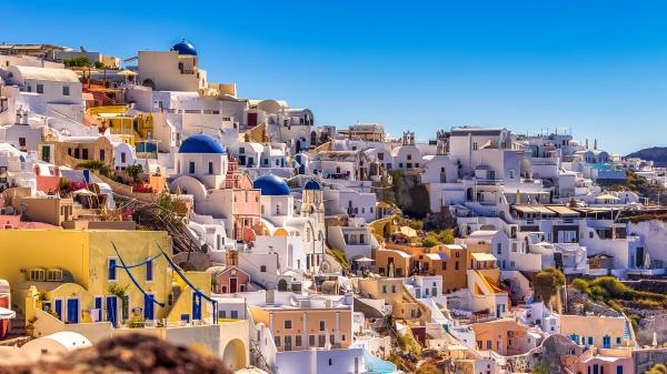 City Roofs Buildings wallpaper