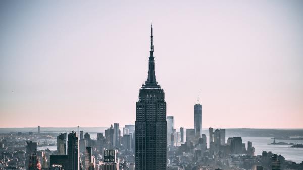 City Skyscraper Metropolis wallpaper