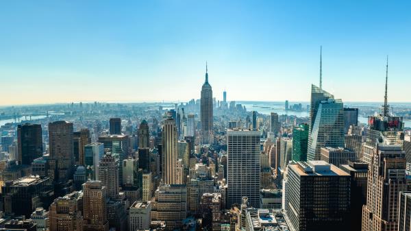 City Tower Skyscrapers wallpaper