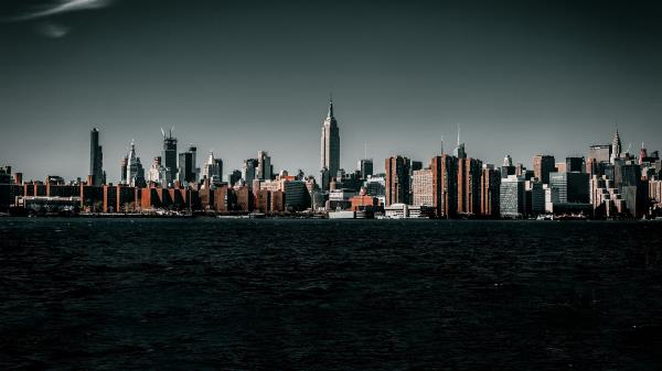 Coast City Cityscape wallpaper