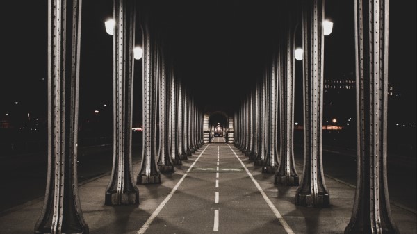 Road Marking Columns wallpaper