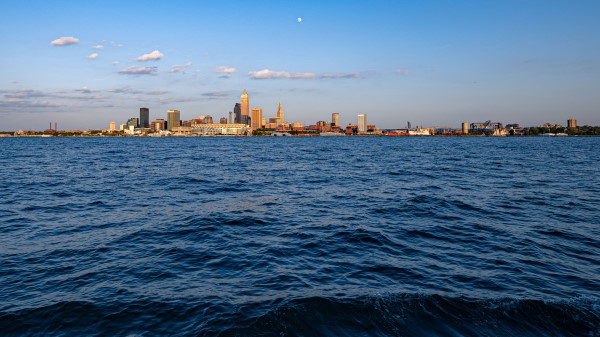 Sea City Buildings wallpaper