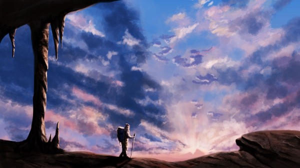 Astronaut Raging Research Wallpaper