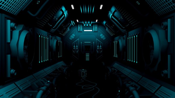 Corridor Dark Station Wallpaper