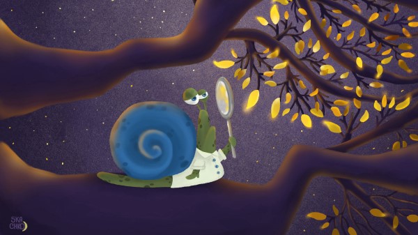Snail Branch Magnifier wallpaper