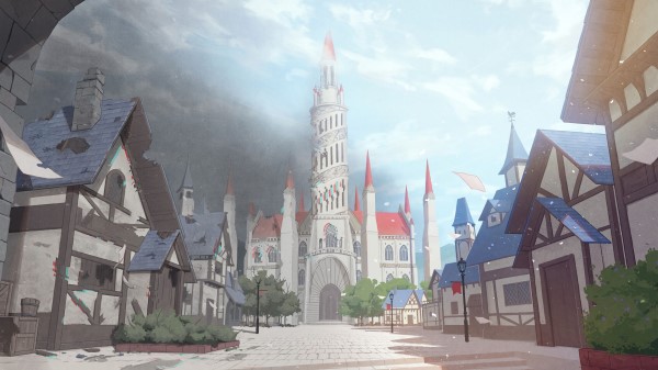 Tower Building Art wallpaper