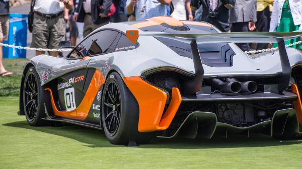 2014 Gtr Concept Rear View Pebble Beach Concours Delegance Wallpaper