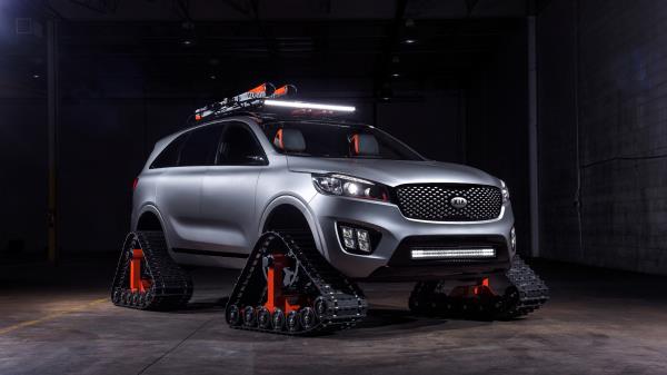 2016 Kia Sorento Ski Gondola Wallpaper