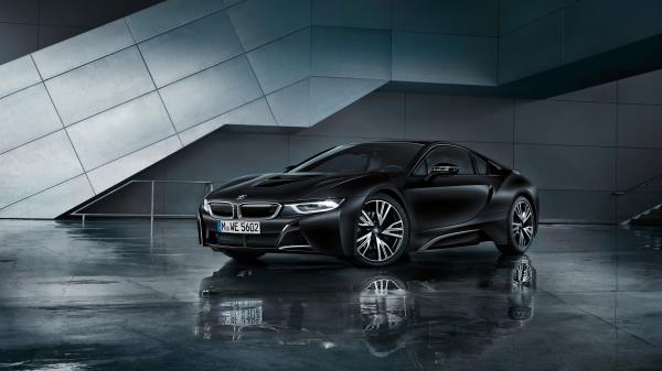 2017 Bmw I8 Frozen Black Wallpaper