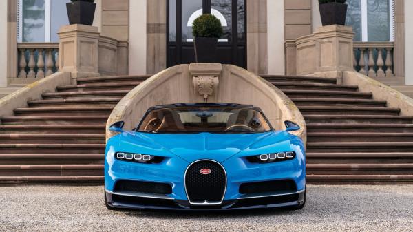 2017 Bugatti Chiron Geneva Auto Show 2016 Wallpaper