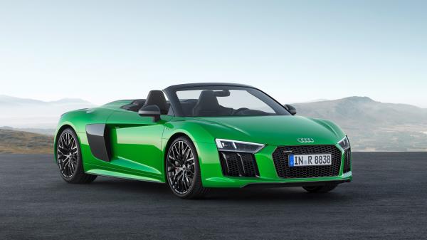 2018 Audi R8 Spyder V10 Plus Wallpaper