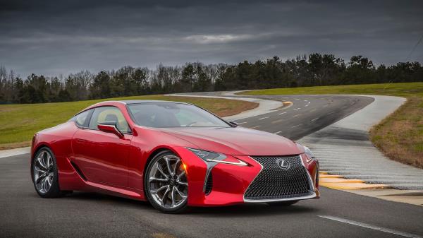 2018 Lexus Lc 500 Front View Wallpaper 4k Wallpaper