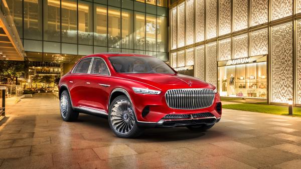 2018 Vision Mercedes Maybach Ultimate Luxury Wallpaper