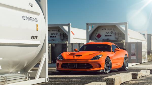Adv1 Wheels Dodge Viper Wallpaper