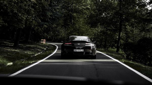 Aston Martin Car Black Wallpaper