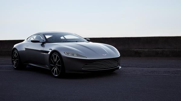Aston Martin Db10 Silver Side View Wallpaper