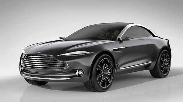Aston Martin Dbx Concept Black Side View Wallpaper