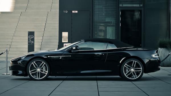 Aston Martin Sports Car Convertible Wallpaper