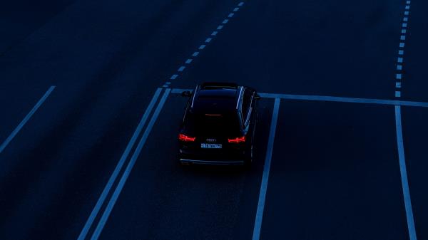 Audi Car Headlights Wallpaper