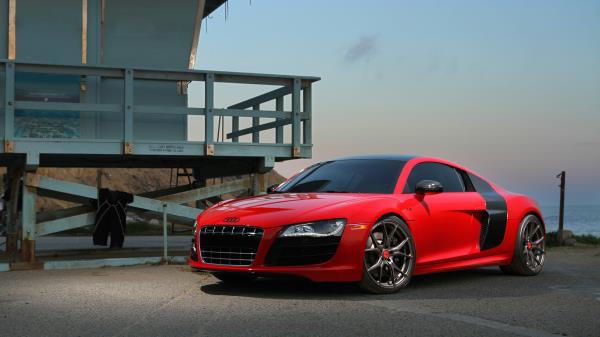 Audi R8 Carbon Graphite Vorsteiner Wallpaper