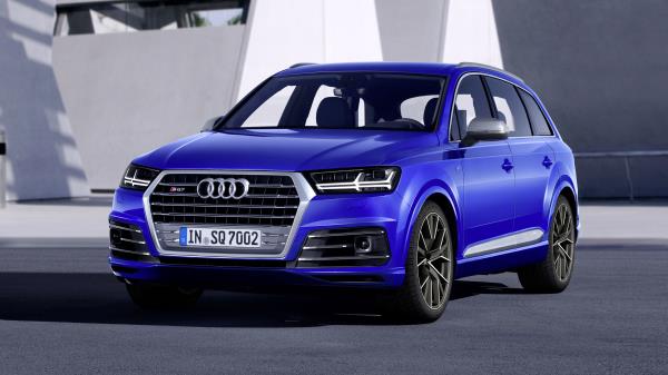 Audi Sq7 Tdi Audi Blue Wallpaper