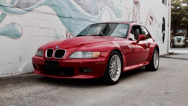 Auto Red Side View Car Wallpaper