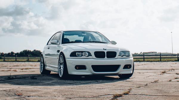 Bmw Car Front View Image Wallpaper