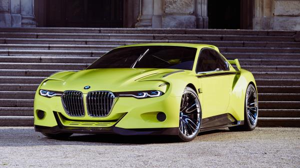 Bmw Csl Hommage Side View Wallpaper