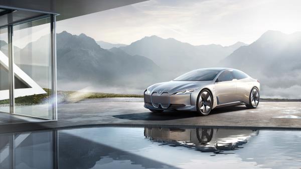 Bmw I Vision Dynamics 2017 Frankfurt Motor Show Wallpaper