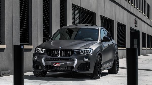 Bmw X4 F26 Front View Wallpaper