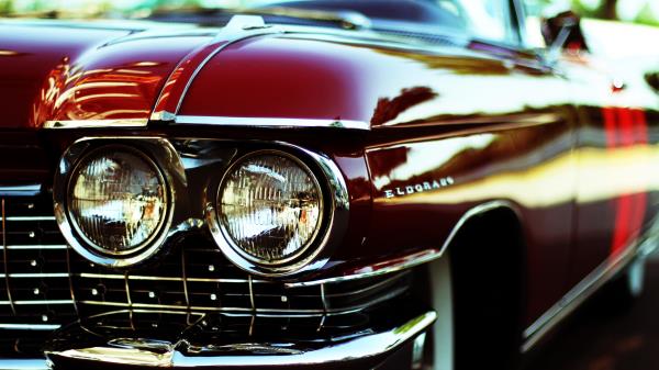 Cadillac Eldorado Retro Wallpaper