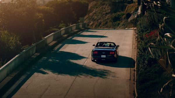 Car Convertible Road wallpaper