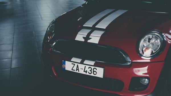 Car Front View Headlamp wallpaper