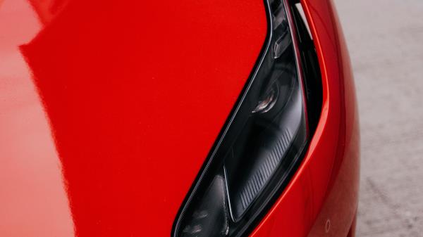 Car Headlight Red wallpaper