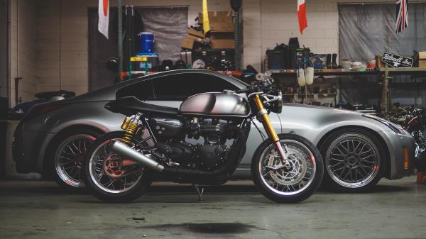 Car Motorcycle Garage wallpaper