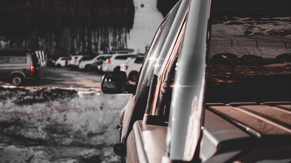 Car Pickup Gray wallpaper
