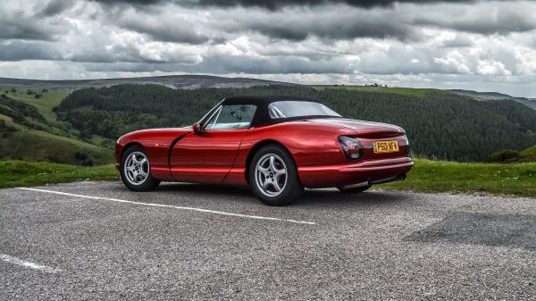 Car Red Convertible Image wallpaper