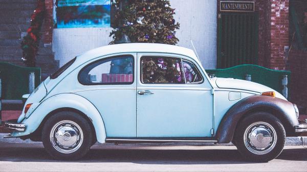 Car Retro Side View Picture wallpaper