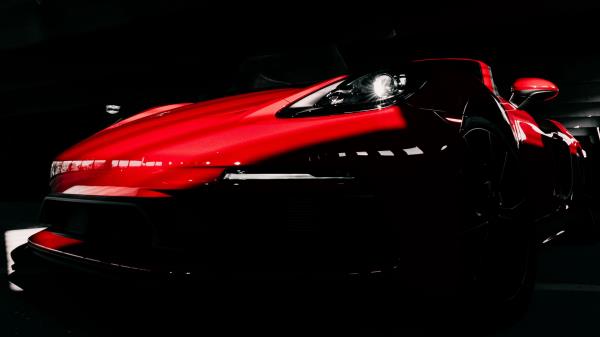 Car Sports Car Red Wallpaper