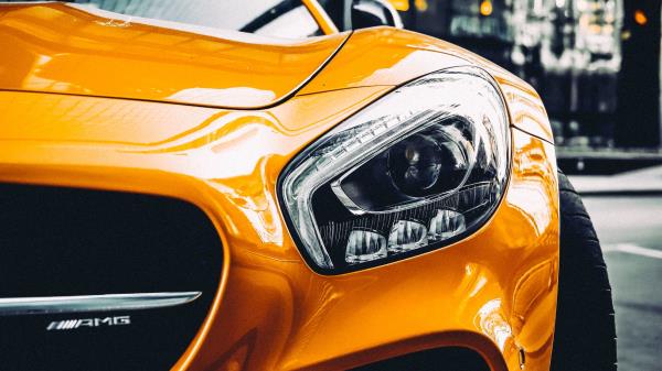 Car Sportscar Yellow Image wallpaper